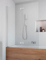 Шторка на ванну Essenza New PND 1000Rx1500 хром/прозоре - Теплоцентр
