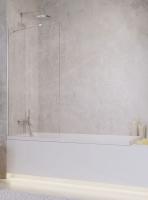 Шторка на ванну Idea PNJ 900x1500 хром/прозоре - Теплоцентр