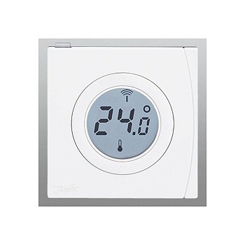 Danfoss-Link-RS-room-thermostat-014G0158-with-display,-surface-mounting,-white